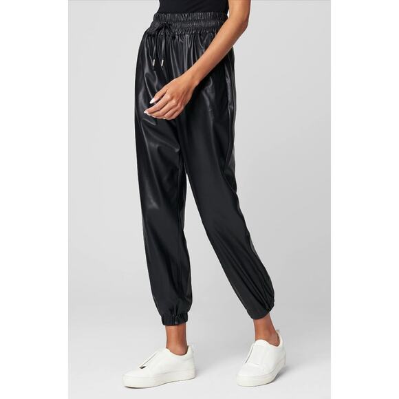 BLANK NYC Vegan Leather Joggers size 27 - Picture 2 of 7